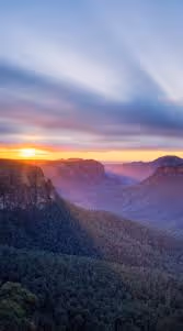 Erkunden der Blue Mountains: Ein Kurzurlaub im November von Sydney
